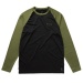 Mystic Bolt Long Sleeve Quickdry T Shirt Olive Green